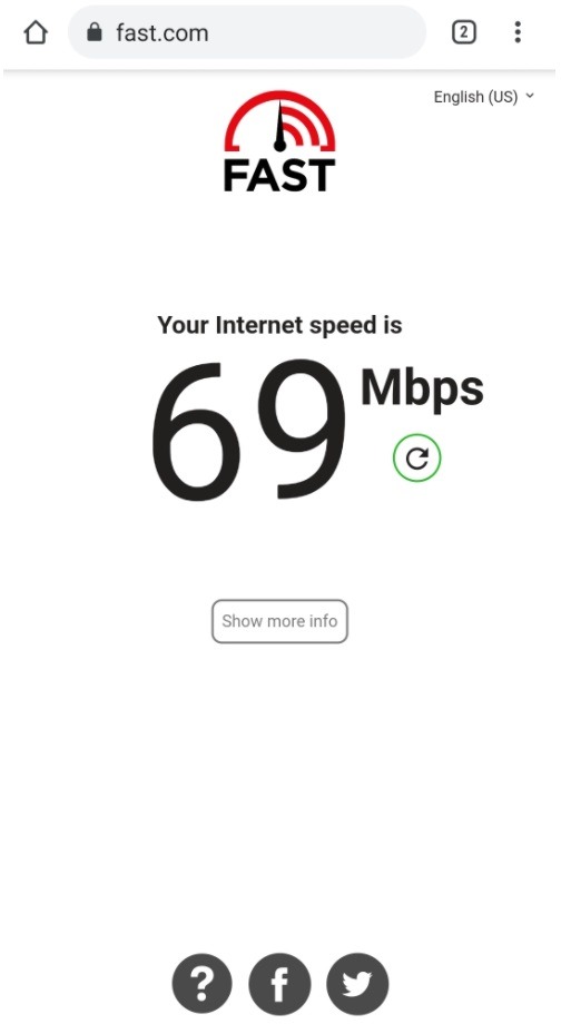 First test with T-Mobile's Home Internet Gateway