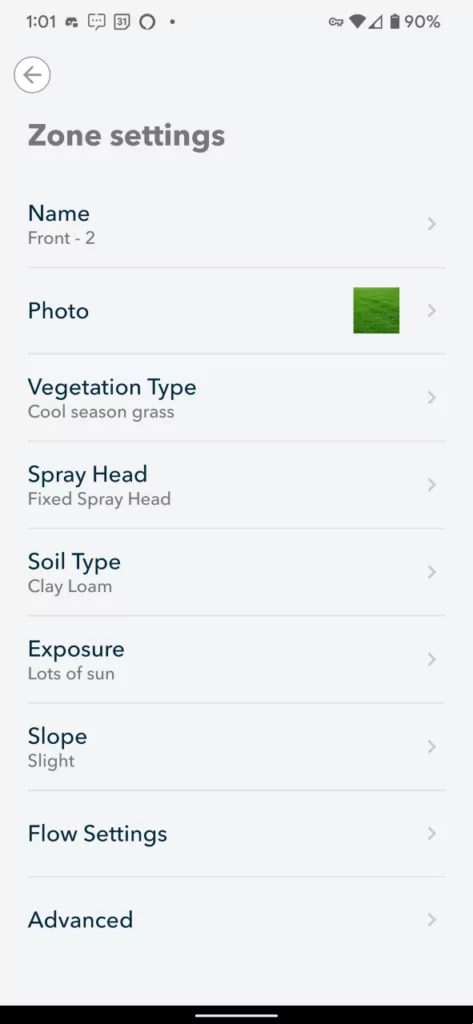 Rachio Smart Sprinkler Zone Configuration | StreamWise Solutions