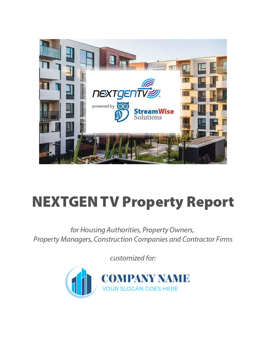 Sample - NEXTGEN TV Property Report | StreamWise Solutions