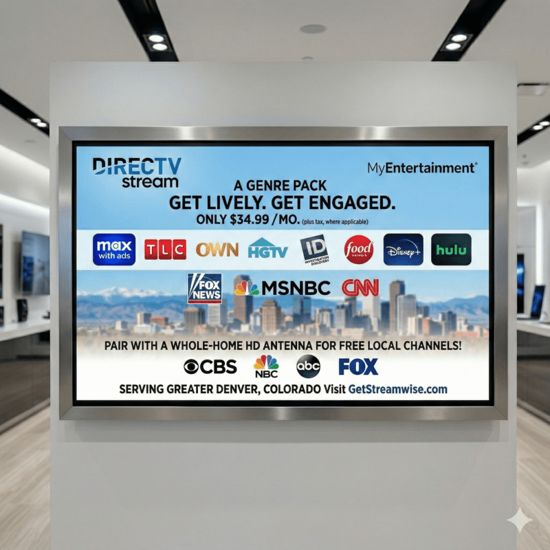 DirecTV Stream Entertainment genre pack