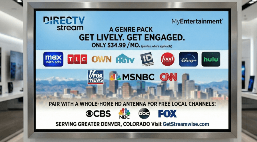 DirecTV Stream Entertainment genre pack